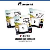Kingston High Endurance 32GB / 64GB / 128GB / 256GB 95R/30W Class 10 MicroSDHC Card