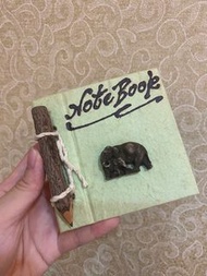 泰國大象再生紙筆記本