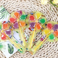 【Ready stock】金稻谷风车糖软糖棒糖儿童零食卡通糖果维C果汁软糖Colorful Pinwheel Fudg iYw9WcHMcE0912