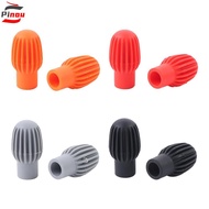 PINOU Drum Stick Practice Tip Silicone Rubber 2/4Pcs Drum Accessories Percussion Instruments Silicon