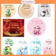 Background for printing birthday names upon request on hiflex NM43 canvas 1x1.5m, 1.5m