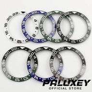 PALUXEY GMT Ceramic Bezel Slope 38mm*30.6mm High quality Diving 1 PCS Bezel Insert for NH35 NH34 NH3