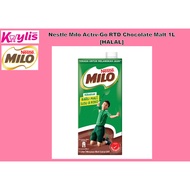 Nestle Milo Activ-Go RTD Chocolate Malt 1L [HALAL]