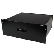 4U Rack Mount Drawer - 55 lb (25 kg) - 4U Steel Storage Rack Drawer for 19" AV / Sever / Network Equ