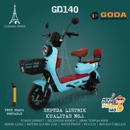 SEPEDA LISTRIK GODA 140D GOLDEN MONKEY D GD140D GODA GD 140D