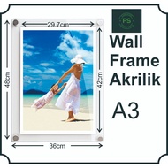 A3 Acrylic Wall Frame Acrylic Frame/