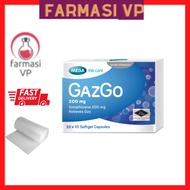 Mega Gazgo Simethicone 200mg Softgel Cap 10's