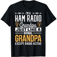 Im A Ham Radio Grandpa Radio Active Ham Radio Gift T-Shirt