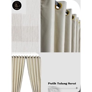 PREMIUM BLACKOUT CURTAINS WITH 6 WAVES, 12 Ring