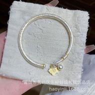 Immediately Auspicious Words Send New Chinese Bell Female Pure Silver Rich Sterling Silver 9999 Youn