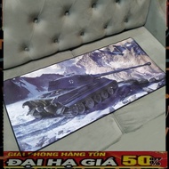 CHEAP ACCESSORIES A13 - Desk Pad [TANK A13] Large Size 90x40cm, 3mm thick, Easy to Move Mouse