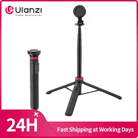 Ulanzi MT-84 Magnetic Tripod Portable Selfie for iPhone 15 14 13 Pro Pro Max for Live Streaming Vlog
