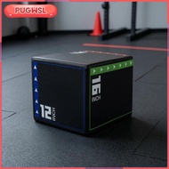 [pugwsl] Soft Plyometric Box Jumping Agility Box Easy to Clean Jumping for Athletes
