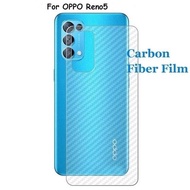 Skin Carbon Oppo Reno 5 Reno 5F - Anti Gores Belakang Oppo Reno 5F
