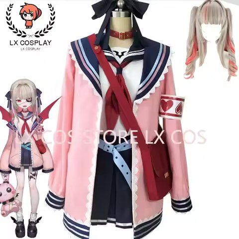 Makaino Ririmu Cosplay Costume NIJISANJI Cosplay Costume Halloween Anime Clothes