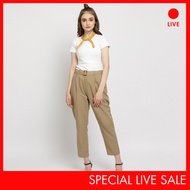 [CLEARANCE] Special Live C2 Wesley Khaki Pants Wanita