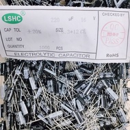 50pcs Aluminum Electrolytic Capacitor 16V 10UF 22UF 47UF 100UF 220UF 470uf 220UF 10V470UF1000UF2200U