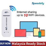 Speedefy WIFI Modem Portable Hotspot Wifi LTE 4G USB Modem WIFI Modem Dongle with SIM Card Slot