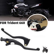 Trident 660 Motorcycle Clutch Brake Lever Horn Handlepull Rod Accessories for Trident 660 Trident 66