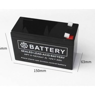RECHARGEABLE BATTERY 12V 7.2AH  AUTOGATE ALARM BATTERY 12V7AH - KSW(130037)