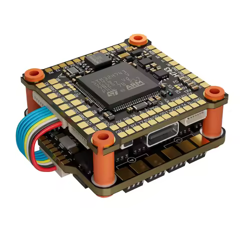 DAKEFPV H743 Flight Controller Support BetaFlight Ardupilot FC H743 Stack 12S 70A 4in1 ESC For 5inch
