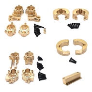 YIKONG YK4106 YK4107 Brass Portal Axle Gear Housing Counterweight Crossbeam 1/10 RC Car Upgrade Part
