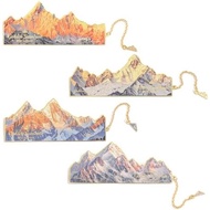 Writers, Cute Feather-Shaped Page Vintage-Inspired Lovers, Chain, Kids, Reading Gifts Readers, Set 4