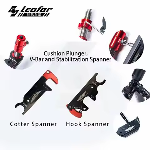 Archery Cotter Spanner / Hook Spanner Suitable for Beiter Cushion Plunger diandian Stabilization/V-b