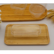 (50pcs) 280ml  Pudding Box / Mousse Box /Long Cake Box Ice Cream Fruit Cheesekut Boxes Mousse Puddin