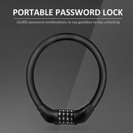 4 Digit Password Code Bicycle Lock - 3242 Bicycle Lock