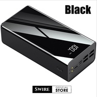 Large capacity power bank 150000 mAh mirror screen digital display portable power bank outdoor campi