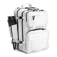 IRONTEC LAMGOYI TRAIN 35L GYM & HYROX Backpack for Fitness Enthusiasts – White - IRONTEC
