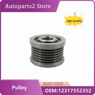 12317552352 Alternator Clutch Pulley For BMW 1 3 5 X1 E87 E81 E88 E46 E93 E90