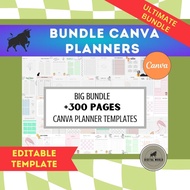 Big Canva Planners Bundle | Canva Template | Canva Planners Bundle |