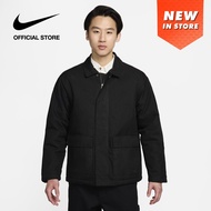 Nike Men's Life Waxed Canvas Work Jacket - Black