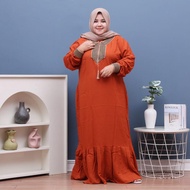 DRESS MEWAH GAMIS ARAB TURKI RENDA JUMBO LD 140 CM