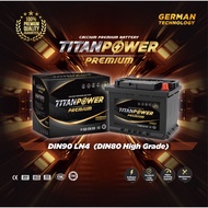 Titanpower Premium DIN90 LN4 Car battery