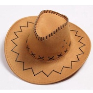 Adult Cowboy Hat for Men and Women American Cowboy Hat Laken Fedora Hat