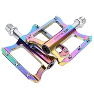 [Preferred Boutique] GUB GC020 Electroplating Colorful Bicycle Pedal Aluminum Alloy Mountain Bike Be