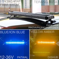 Promo 105 CM 4-SIDED ROOF STROBE LED LIGHTS 16 MODES 86 POINTS 12-36V COD