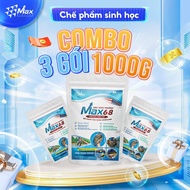 Max68 Max Biotech Combo 3 bags of Aquatic Super Growth Microorganisms - 1000g