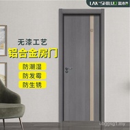 Pintu Aluminium Perdagangan Asing Pintu Bilik Aluminium Penuh Pintu Bilik Tidur Pintu Dalaman Set Pi