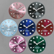 BLIGER Sunberst Texture Dial 29mm Grey Red Ice Blue Green Pink Watch Dial Watch Parts For NH34 NH35 