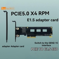 PCIe 5.0 X4 to GENZ-1C Adapter Card PCIE X4 for NVMe E1. S SSD Expansion X8/X16 For