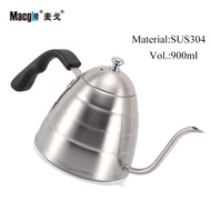 Meg 304 Stainless Steel Hand Brewing Pot Hand Brewing Coffee Pot Stainless Steel Coffee Brewing Slim