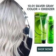 BREMOD Ash Gray Silver Gray Metallic Gray Light Gray Permanent Hair Colors (Colourant Only) 100 ML