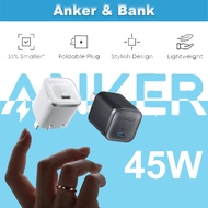 Anker Nano 45W Type-C Fast Chrger 45W GaN USB C Charger Ultra-Light for Seamless Portability