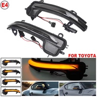 2x Dynamic LED Turn Signal Light Side Mirror Sequential Blinker Flasher Indicator Lamps For Toyota G