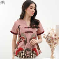 terbaru Atasan Batik Wanita Blouse Wanita / Batik / Batik Jumbo /