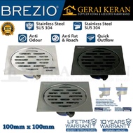 BREZIO FDBZ 1711 1711SS 1711MB 1711GM Floor Drain Strainer anti-odor and Insect Bathroom Drain Strai